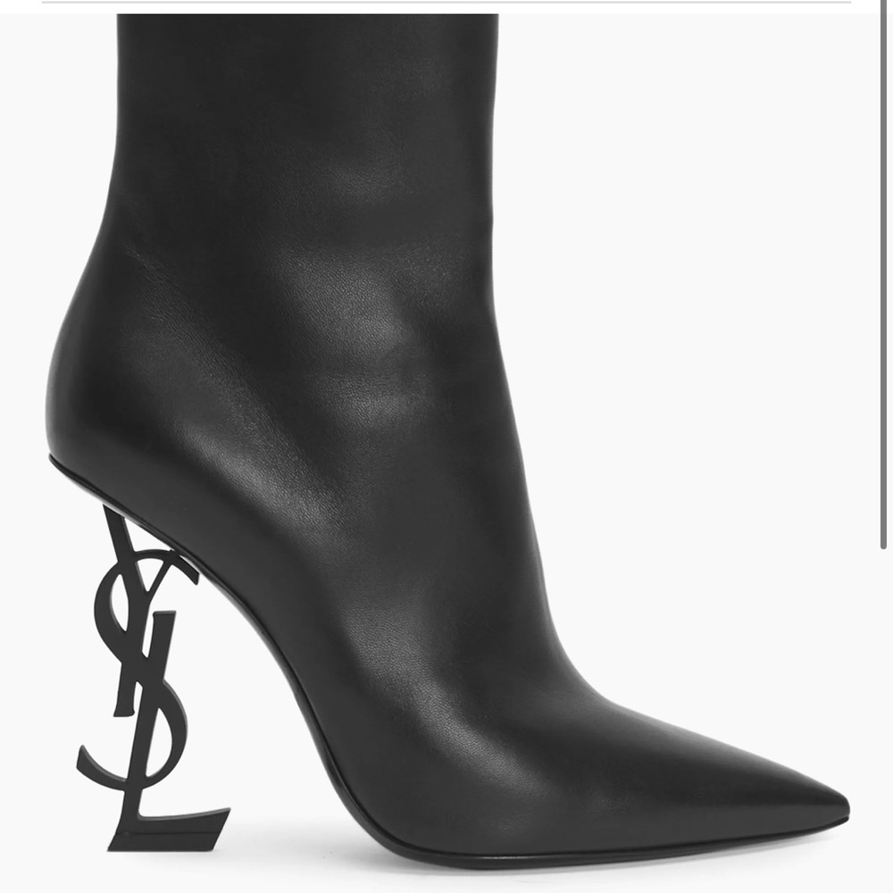 YSL ankle booties